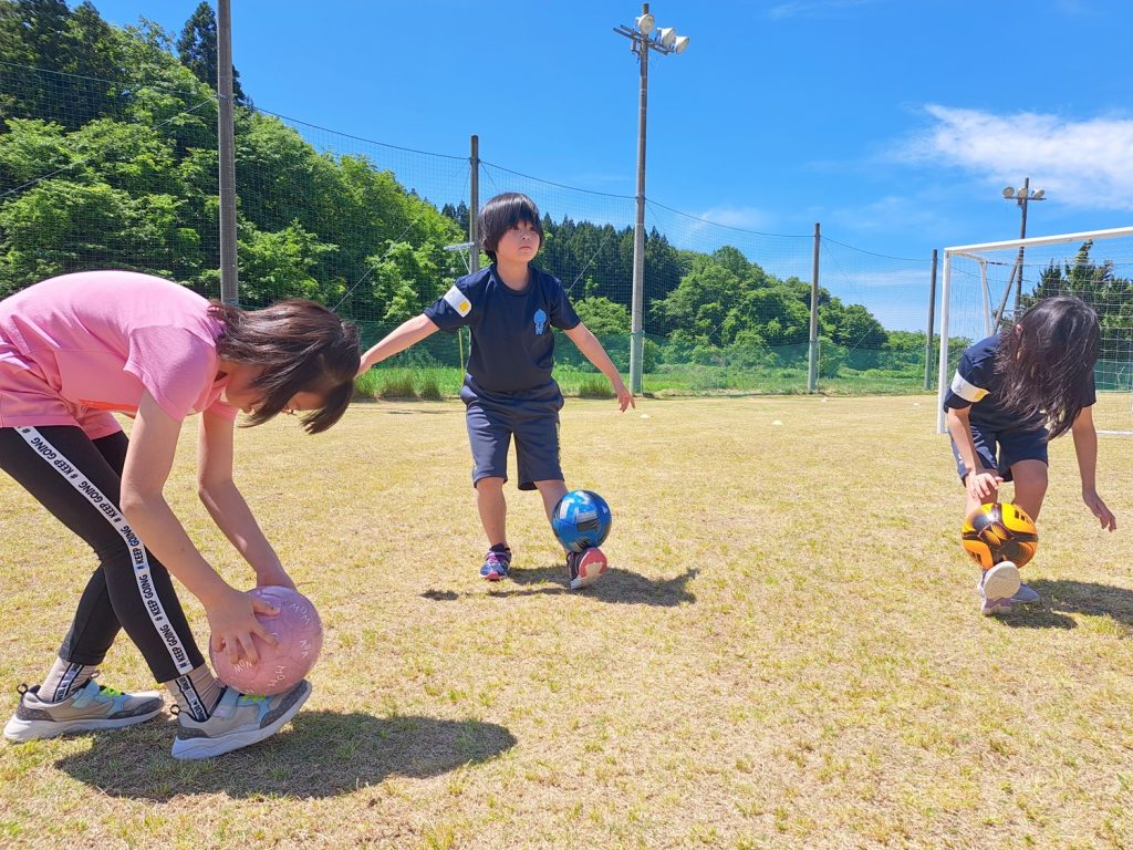 秋田市 サッカー 子供