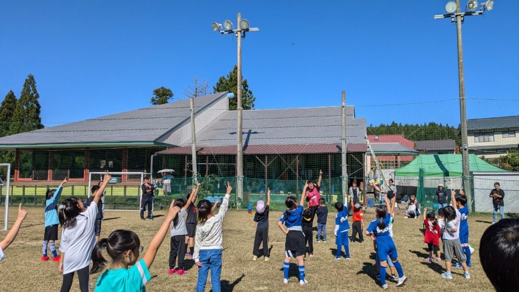 秋田市 サッカー 子供