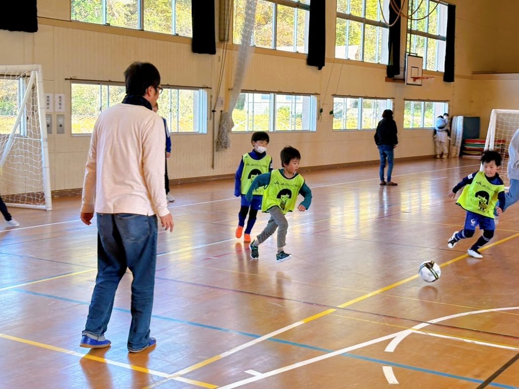 秋田市 サッカー 子供