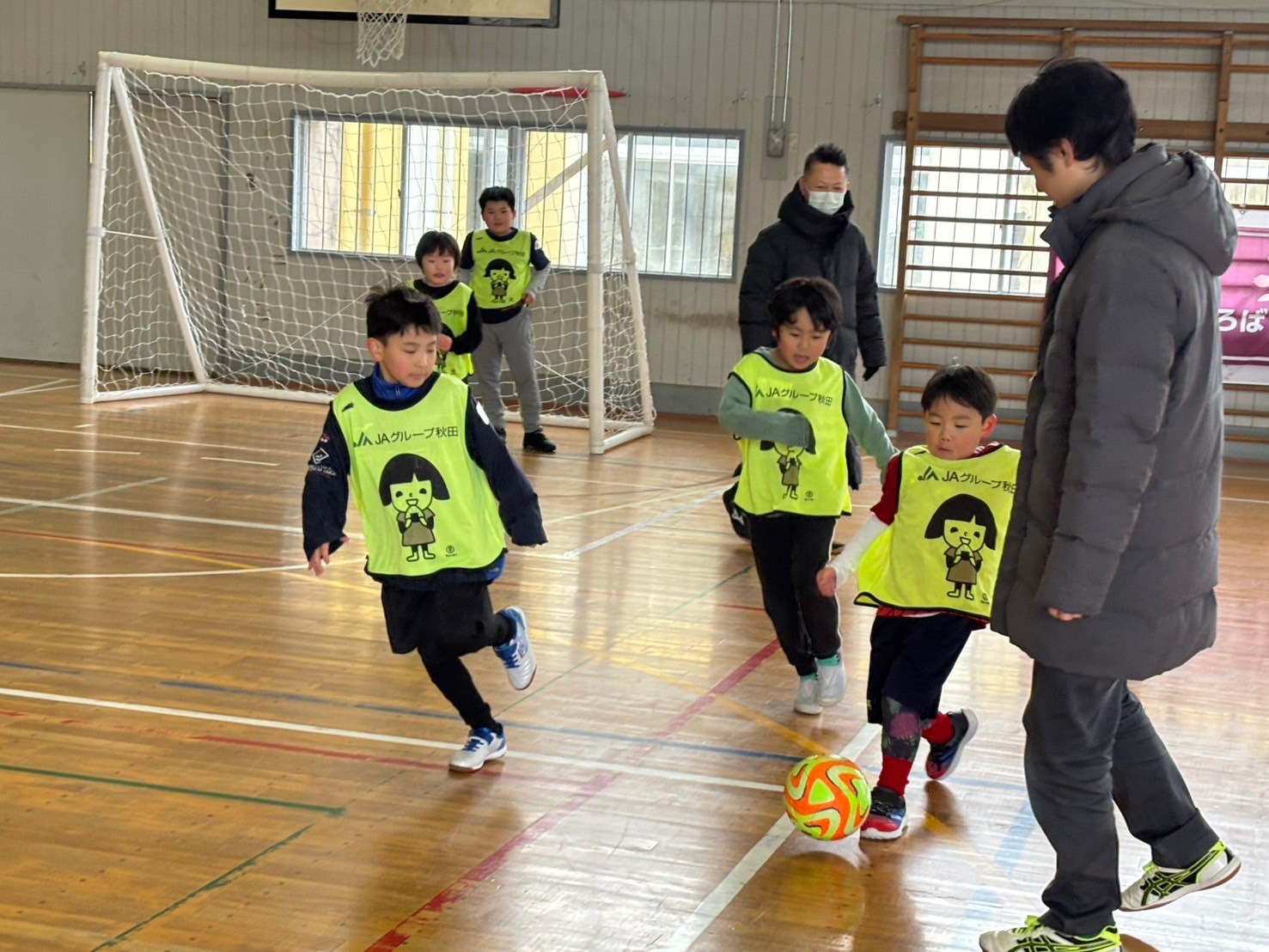 秋田市 サッカー 子供