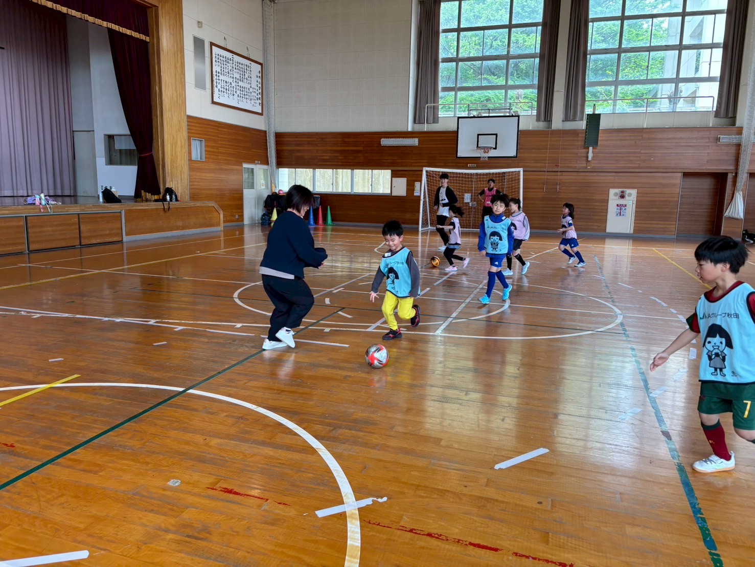 秋田市 サッカー 子供