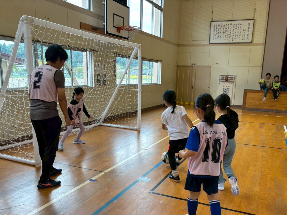 秋田市 サッカー 子供