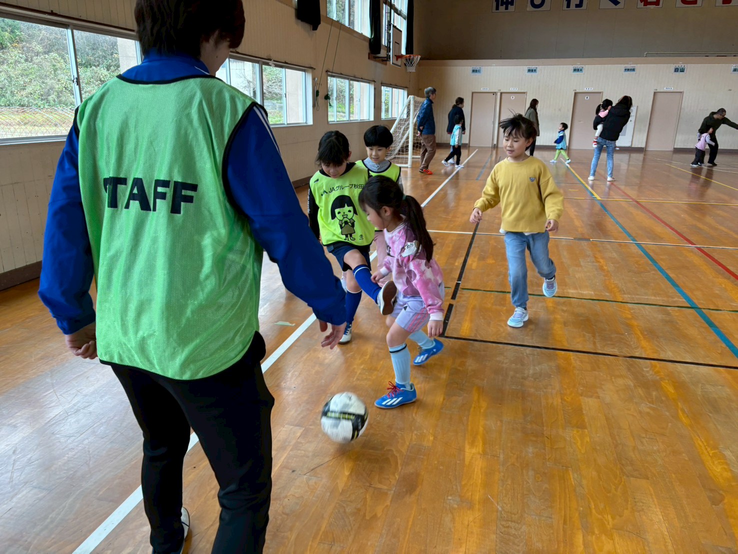 秋田市 サッカー 子供